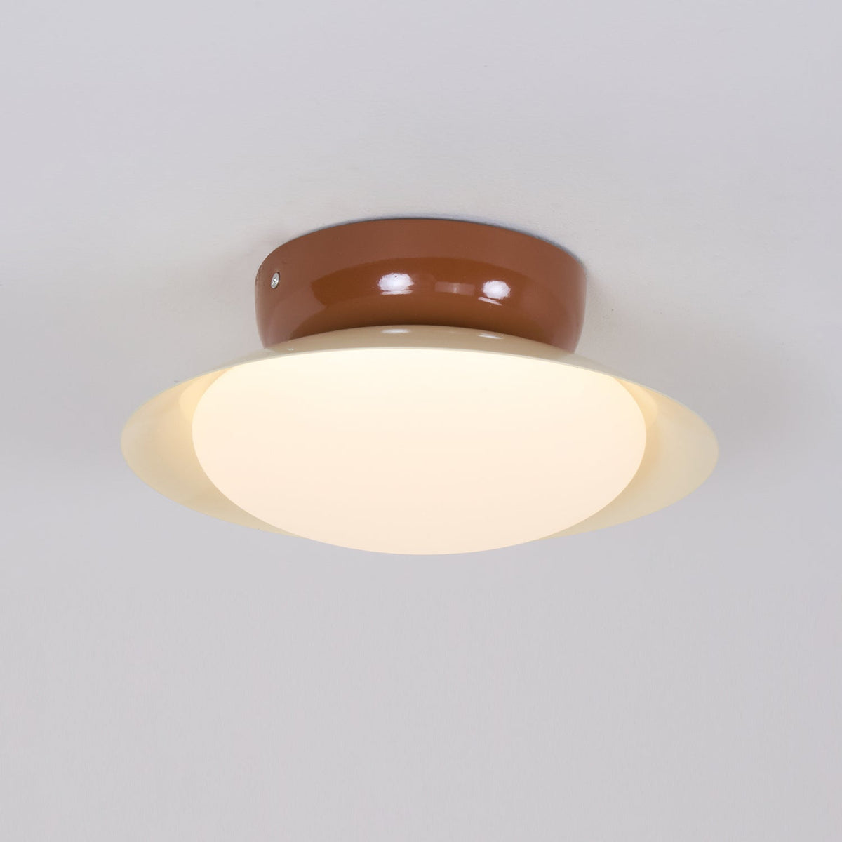 Plafón LED redondo - Resplandor natural y discreta elegancia