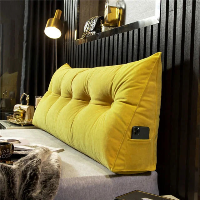 Almofada de Cabeça de Cama Ergonómica – Conforto e Apoio Óptimos 