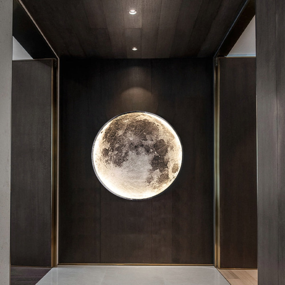 Lámpara de Pared 3D LED – Luna Para Un Ambiente Único 