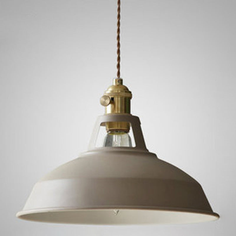 Vintage priemyselné závesné svietidlo - Éclairage Décoratif