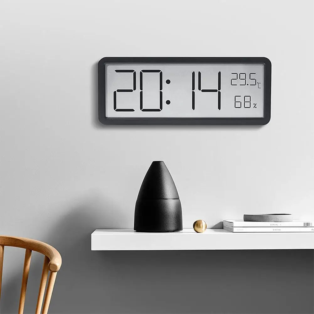 Ceas de perete digital - ora, temperatura și umiditatea