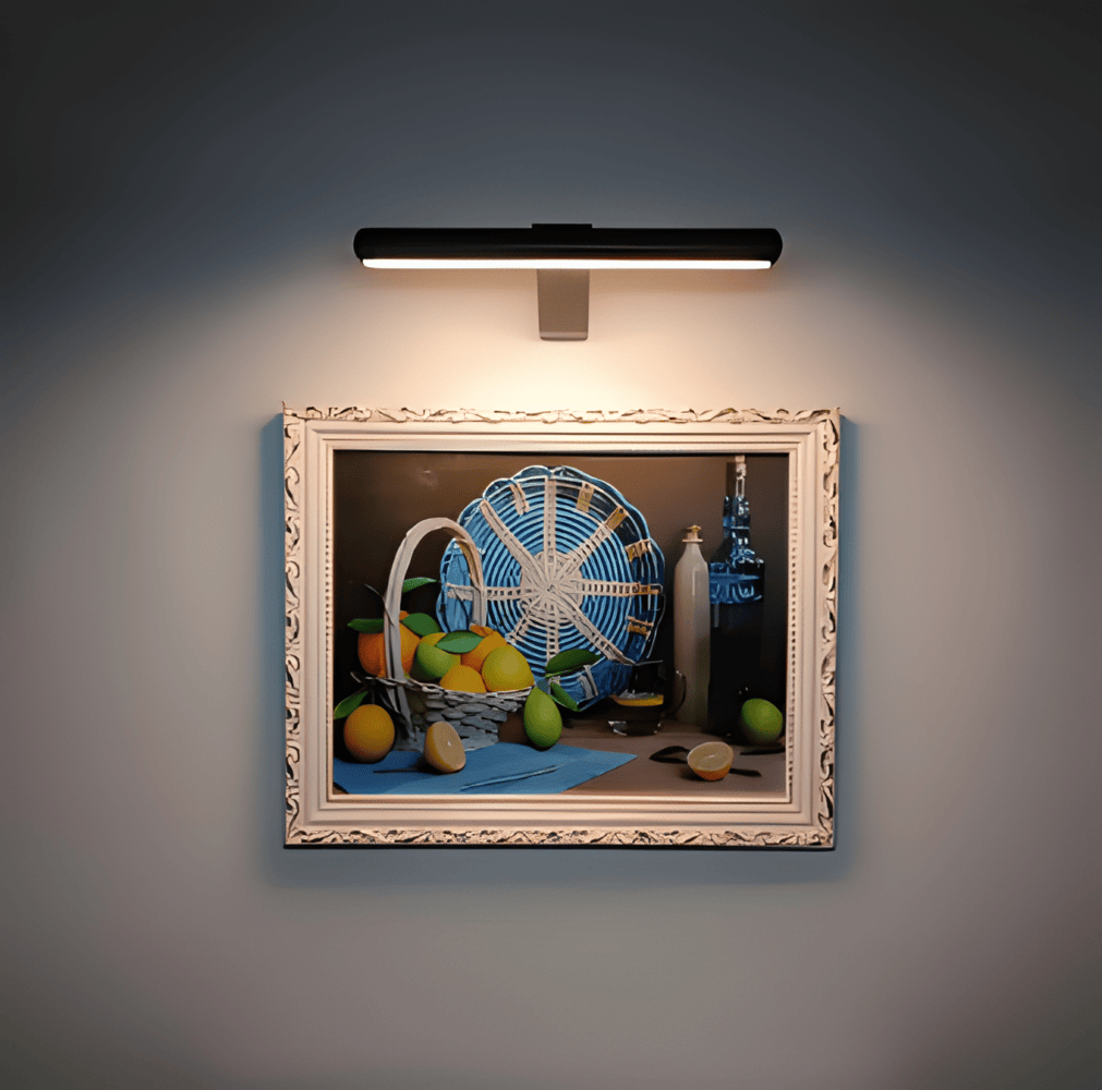 Lámpara de pared LED inalámbrica recargable por USB - Rotación completa y recarga cómoda