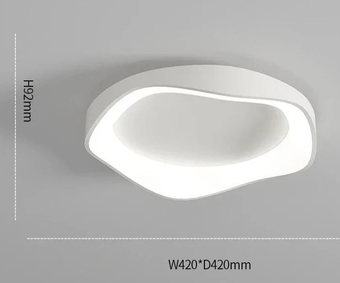 Asymmetrical LED Ceiling Light – Trendy and Elegant 