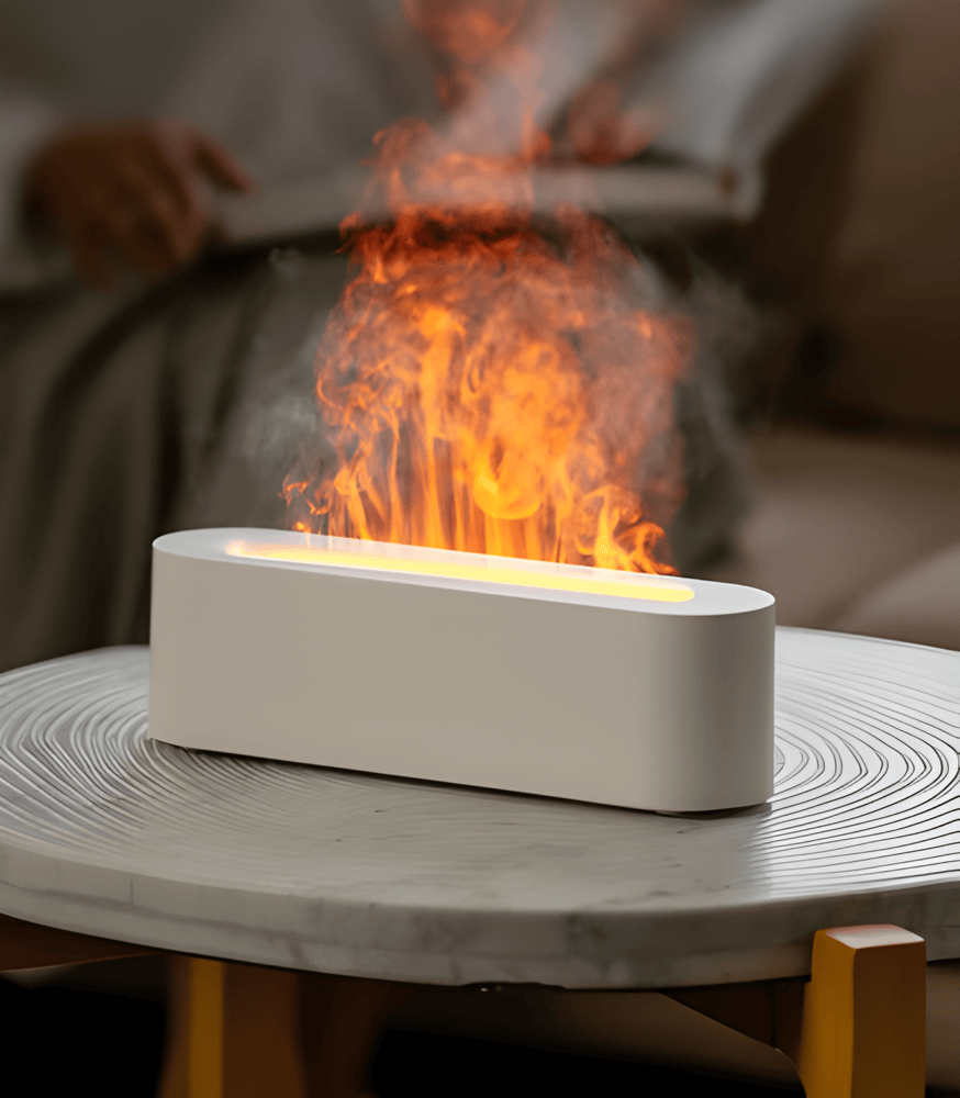 USB aróma difuzér s viacfarebným LED osvetlením - relaxačná atmosféra a ľahká hmla