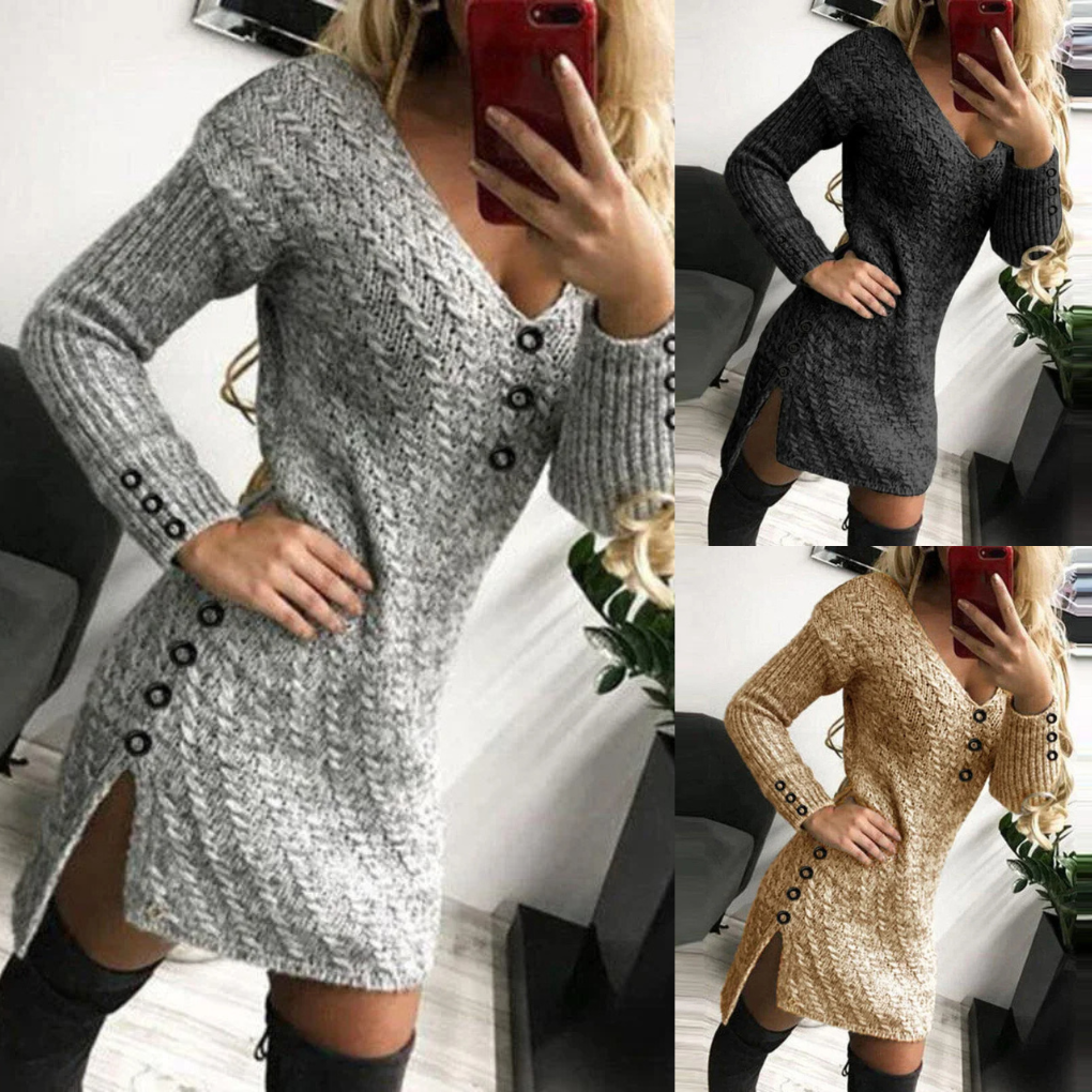 Elegante Hitze | Winter Kleid