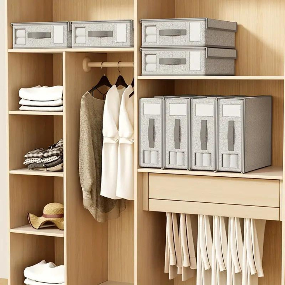 Organizator De Cearceafuri Pliabil – Economisire De Spațiu Și Organizare Perfectă 