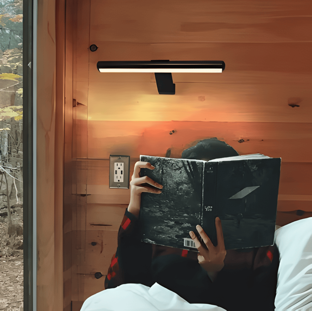 Lámpara de pared LED inalámbrica recargable por USB - Rotación completa y recarga cómoda