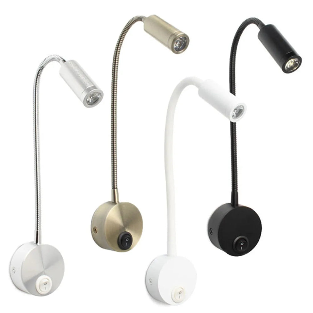Aplique LED flexible - Movilidad, elegancia y luz dirigida