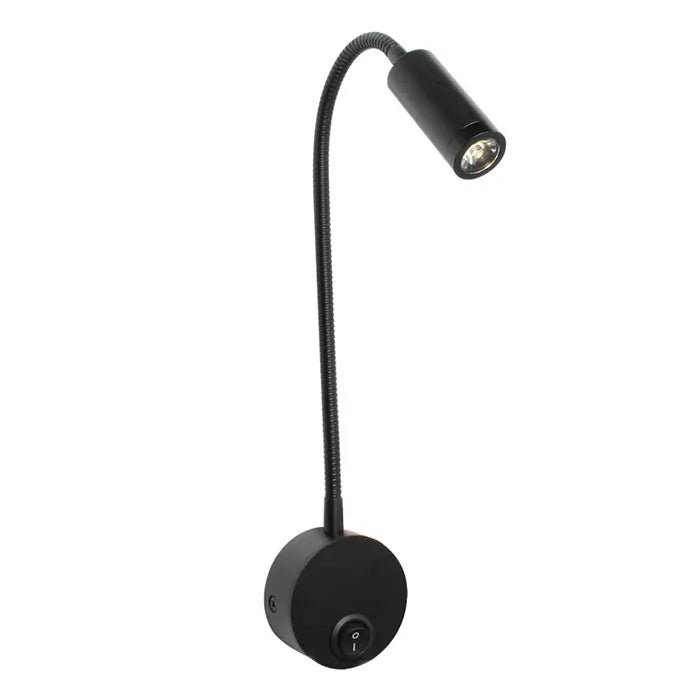 Candeeiro de parede LED flexível - Mobilidade, elegância e luz direcionada