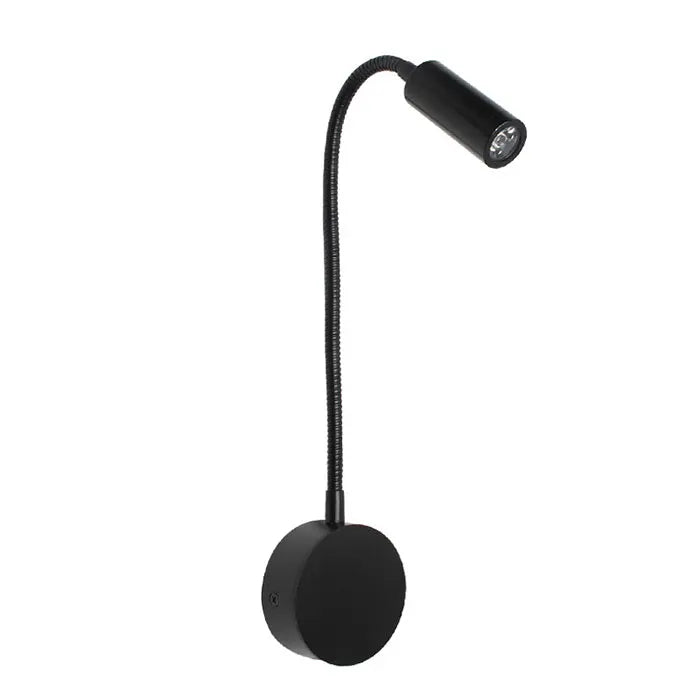 Candeeiro de parede LED flexível - Mobilidade, elegância e luz direcionada