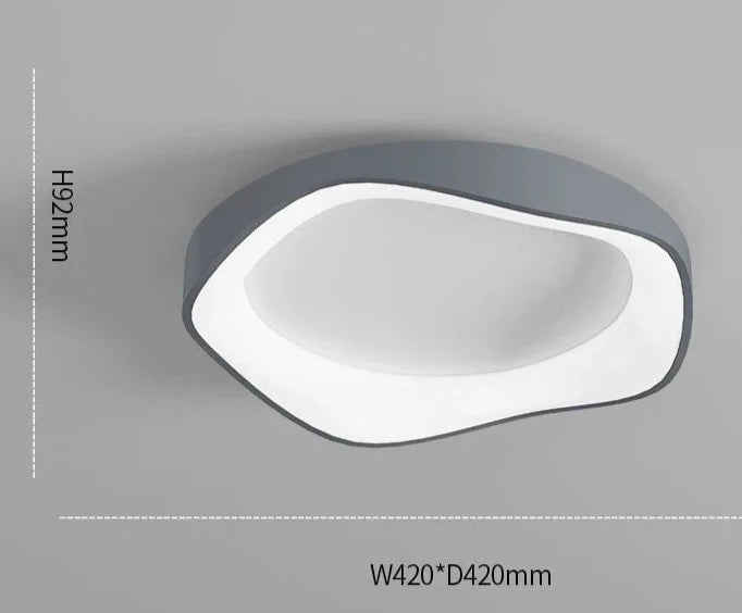Asymmetrical LED Ceiling Light – Trendy and Elegant 